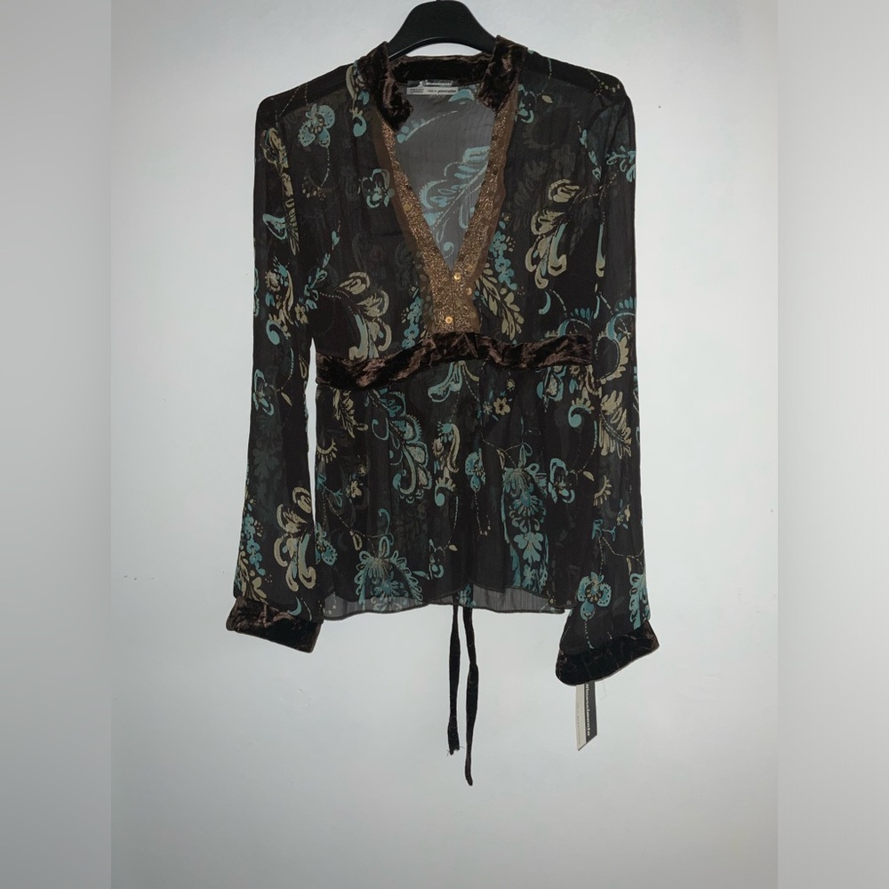 Sheer blouse